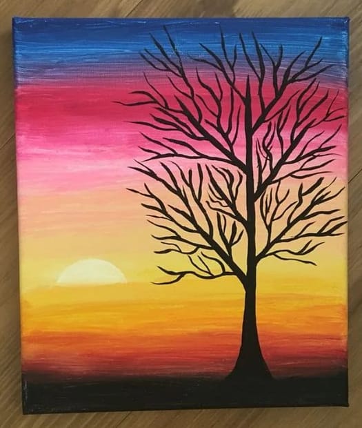 Easy Canvas Painting Ideas for Beginners